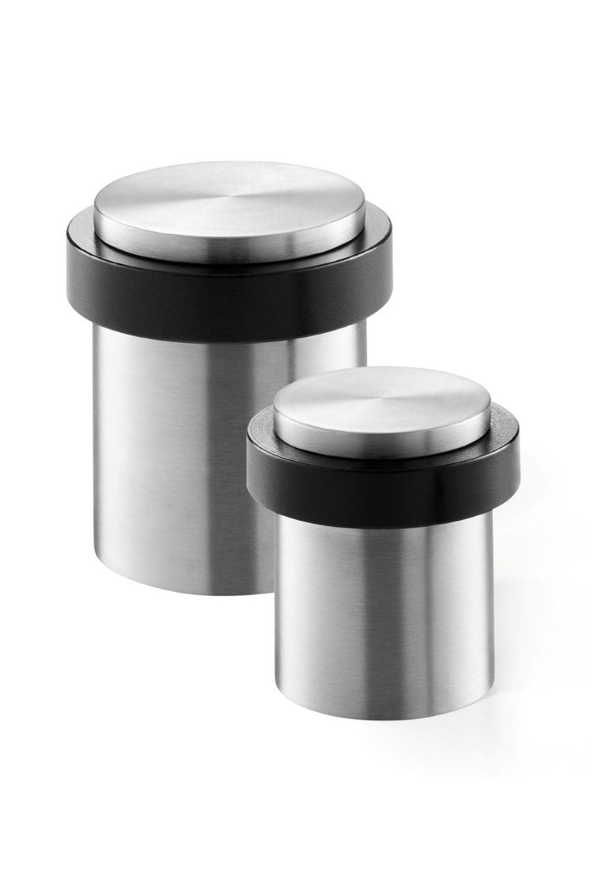 TÜRSTOPPER Metall  - Edelstahlfarben, Basics, Metall (5,0/5,0cm) - Zack