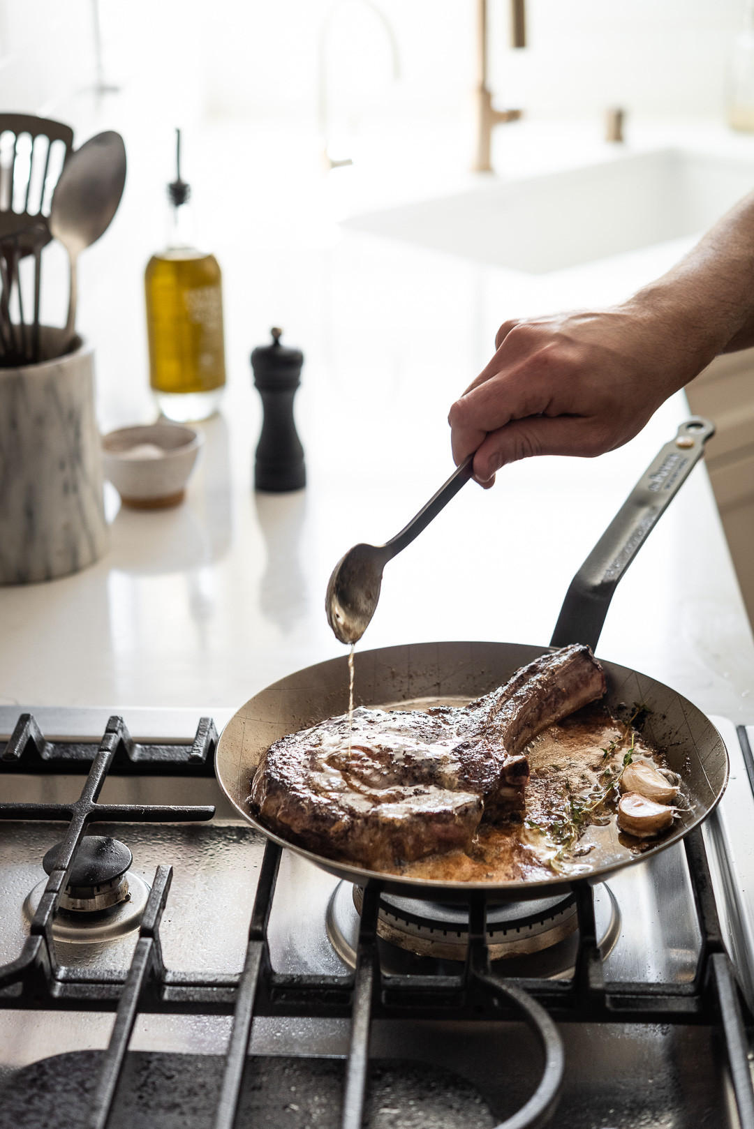 PFANNE 24 cm  - Silberfarben, Basics, Metall (24cm)