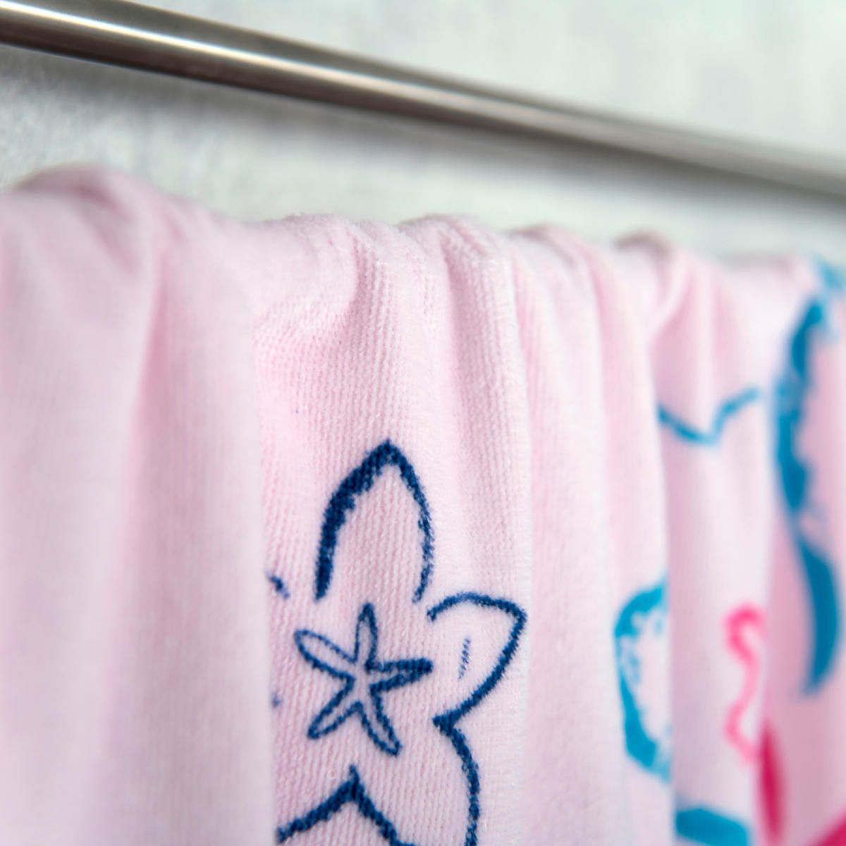BADETUCH Pink 75/150 cm  - Pink, Trend, Textil (75/150cm) - Herding