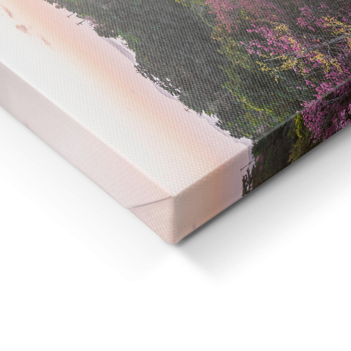 LEINWANDBILD Landschaft & Natur 85/113 cm  - Multicolor, Basics, Holz/Textil (85/113cm)