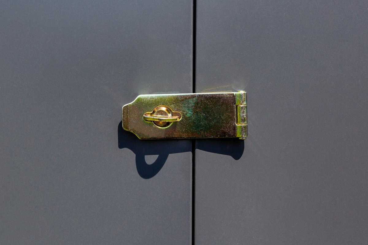 GERÄTEHAUS 295/208/124 cm  - Grau, Basics (295/208/124cm) - Ambia Garden