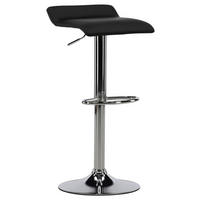BARHOCKER-SET in Schwarz, Silberfarben  - Silberfarben/Schwarz, Design, Textil/Metall (38/84/38cm) - Livetastic