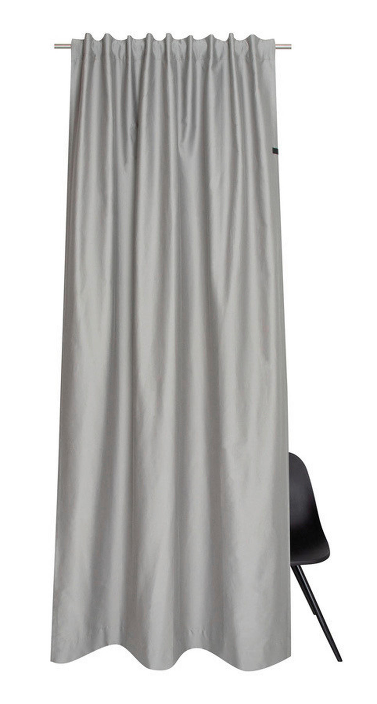 FERTIGVORHANG blickdicht  - Grau, Basics, Textil (130/250cm) - Schöner Wohnen