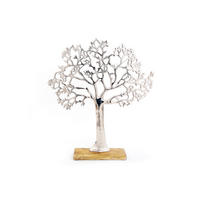 DEKORAČNÍ STROMEK - Basics, kov/dřevo (63/54/9.5cm)