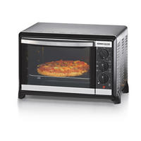 MINIBACKOFEN  - Schwarzchrom, Basics, Metall (44/28,5/33,5cm) - Rommelsbacher