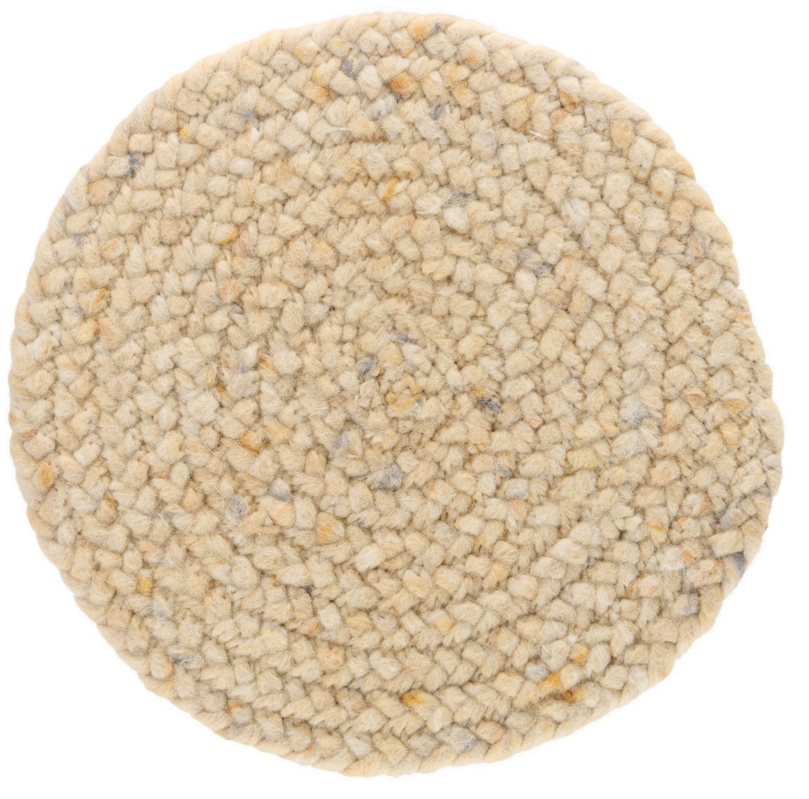 HANDWEBTEPPICH 35 cm Blau, Gelb, Türkis, Hellgrau, Beige, Koralle  - Türkis/Blau, KONVENTIONELL, Textil (35cm) - Linea Natura