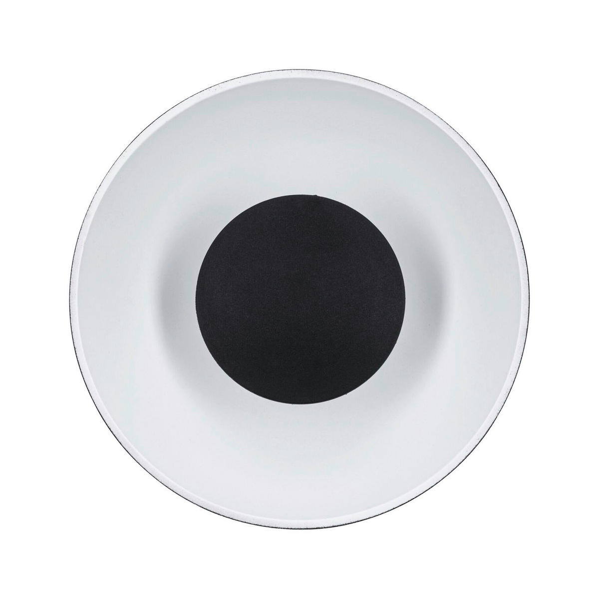 DEKO-LEUCHTMITTEL GU10  4,9 W  - Schwarz, Basics, Kunststoff (10/6,6cm) - Paulmann