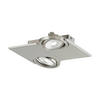 WANDLEUCHTE 28/29/6 cm   - Weiß/Nickelfarben, Design, Glas/Metall (28/29/6cm) - Eglo