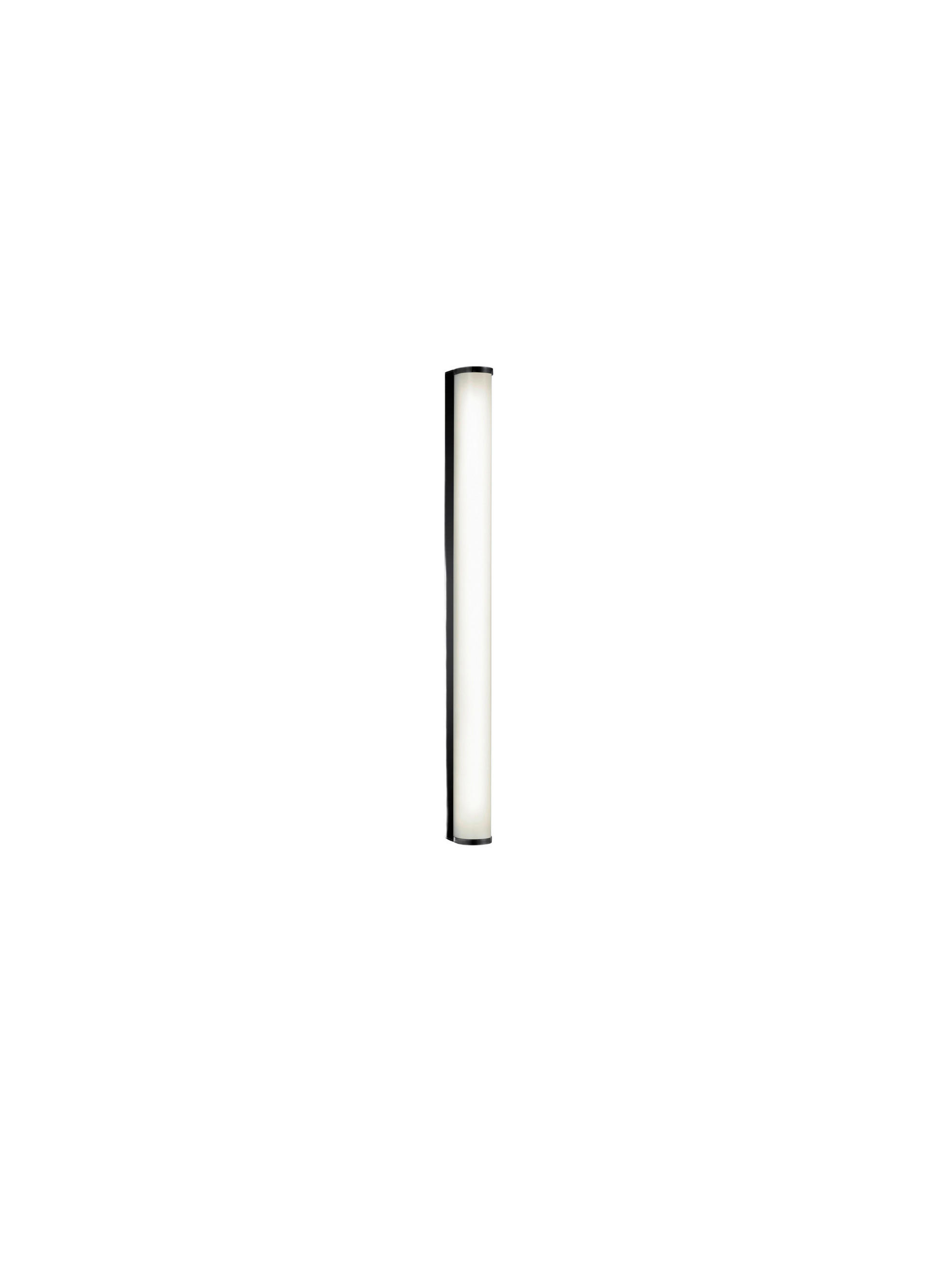 SPIEGELLEUCHTE Ponto 5/60/7 cm  - Schwarz, Design, Kunststoff/Metall (5/60/7cm) - Helestra
