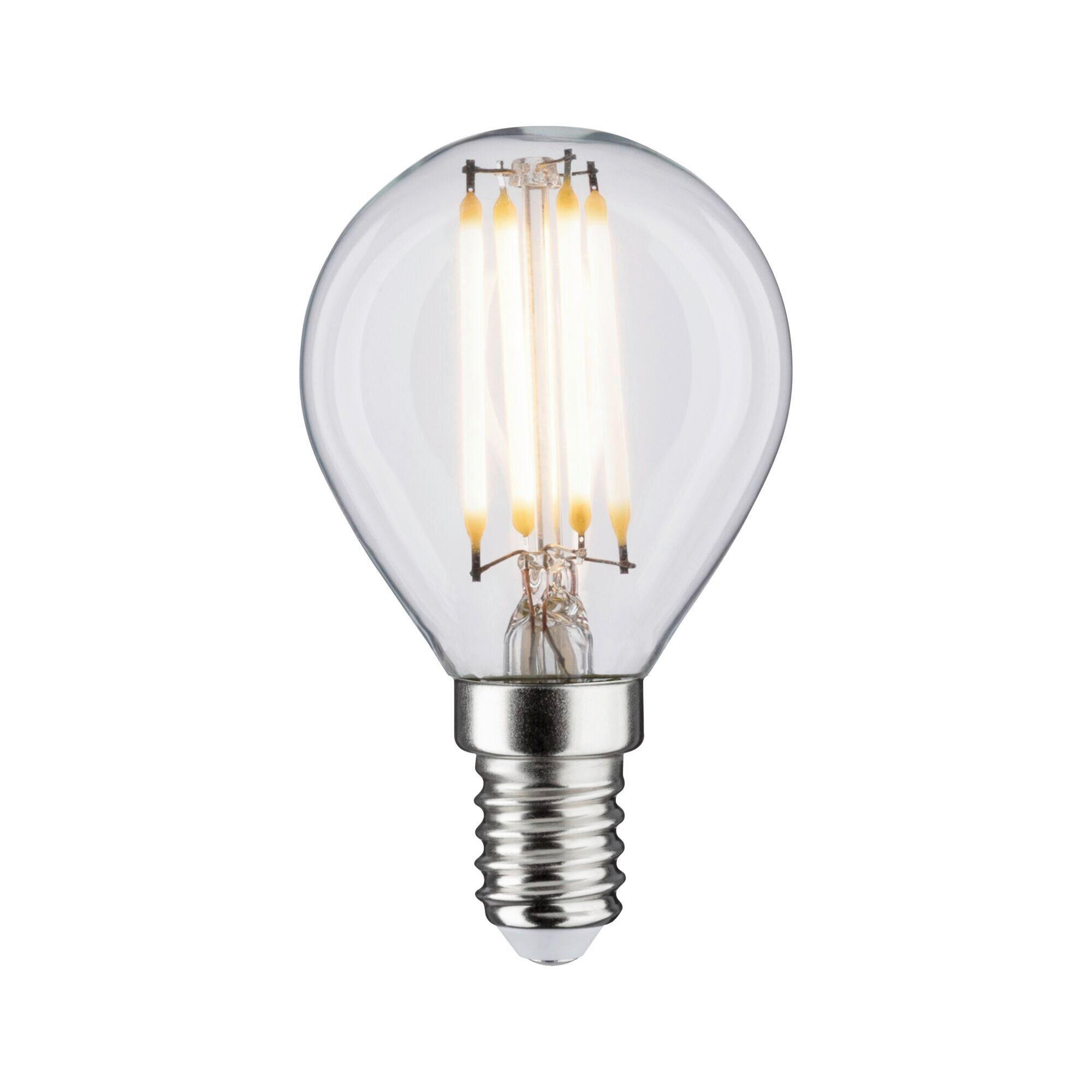 LED-LEUCHTMITTEL   E14 1x4,8 W 470 lm  - Klar, Basics, Glas (4,5/4,5/7,8cm) - Paulmann