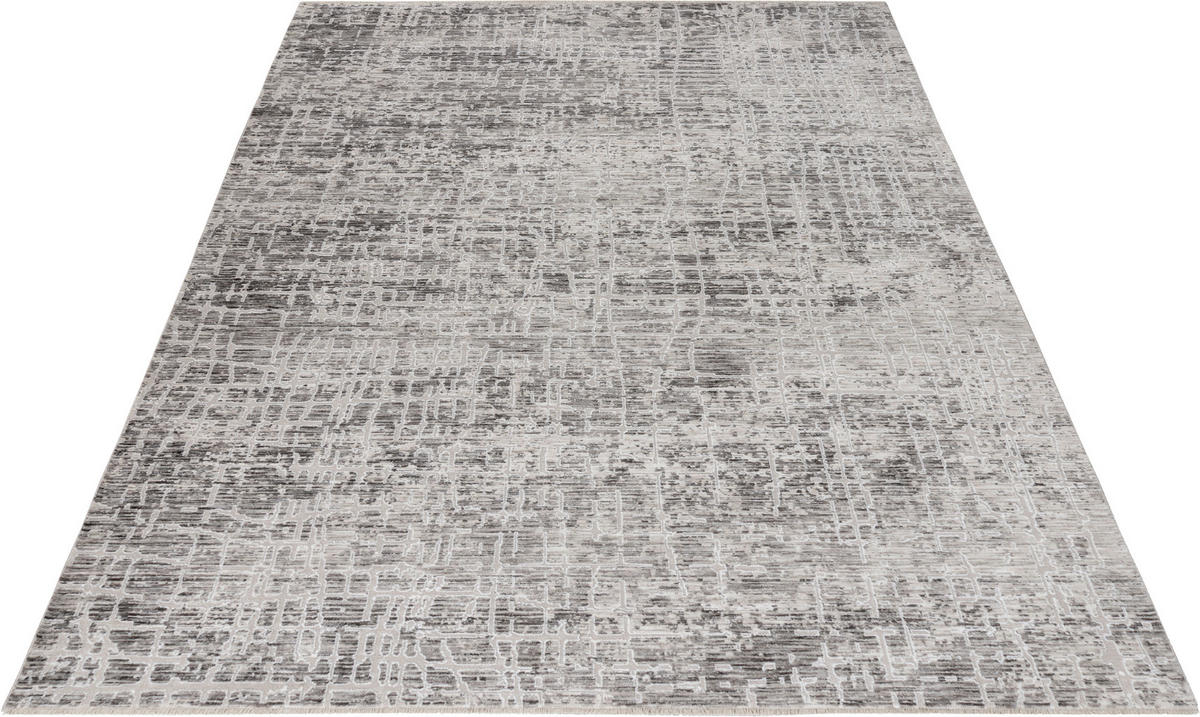 WEBTEPPICH 160/230 cm My Bella Grau  - Grau, Design, Textil (160/230cm) - Obsession