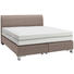 BOXSPRINGBETT 160/200 cm in Beige - Chromfarben/Beige, KONVENTIONELL, Holz/Holzwerkstoff (160/200cm) - Dieter Knoll BOXSPRINGBETT 160/200 cm in Beige - Chromfarben/Beige, KONVENTIONELL, Holz/Holzwerkstoff (160/200cm) - Dieter Knoll