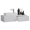 WASCHTISCHKOMBI 85 cm  - Weiß, MODERN, Keramik/Holzwerkstoff (85cm) - MID.YOU