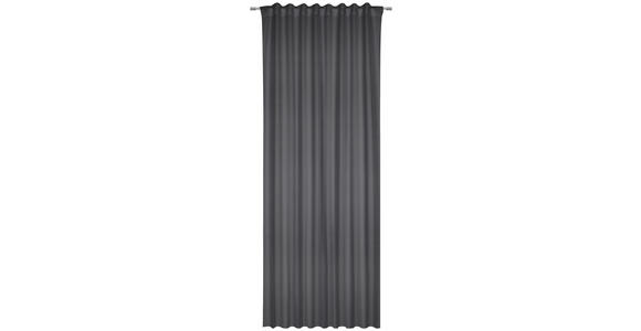FERTIGVORHANG Verdunkelung - Dunkelgrau, Basics, Textil (140/300cm) - Esposa