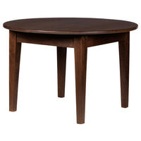 ESSTISCH in Holz  - Walnussfarben, MODERN, Holz (115cm) - Livetastic