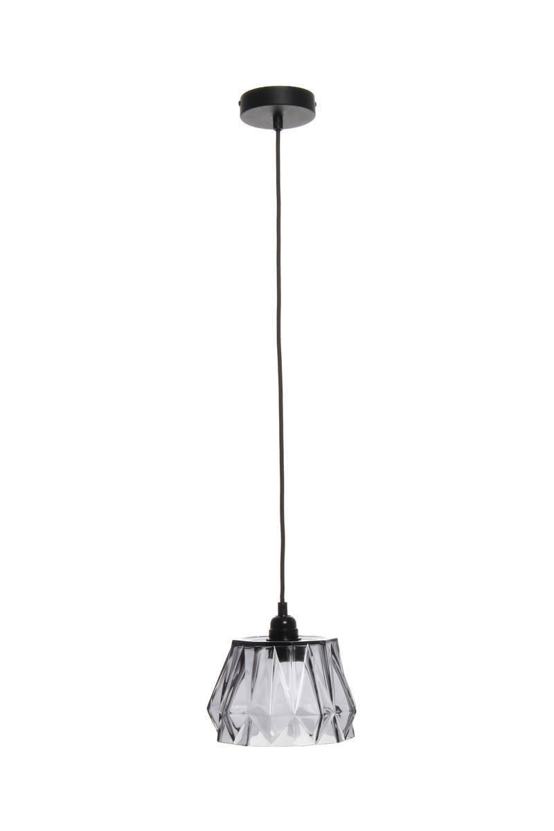 HÄNGELEUCHTE 19/19/19 cm   - Grau, Trend, Glas (19/19/19cm) - Kayoom