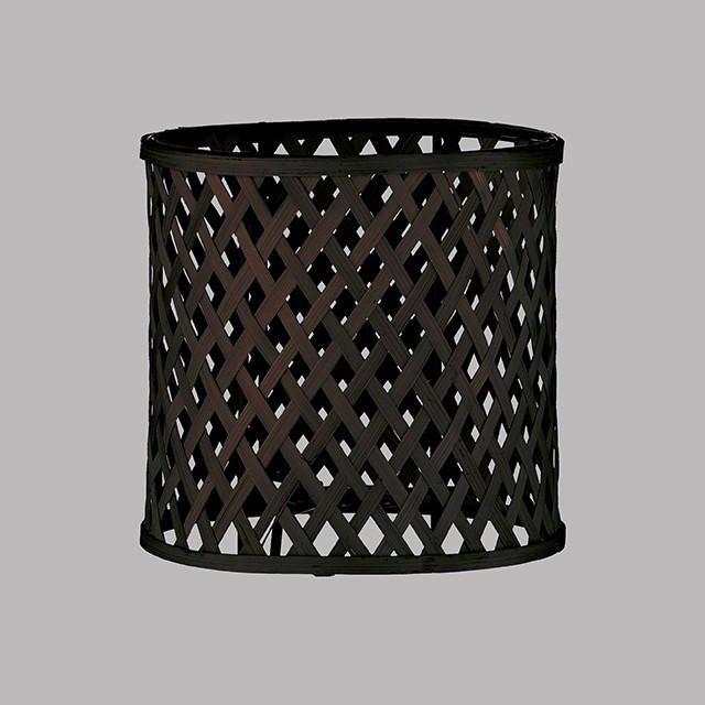 LAMPSKÄRM Modular S 13/13 cm   - svart, Basics, naturmaterial (13/13cm) - Fischer & Honsel