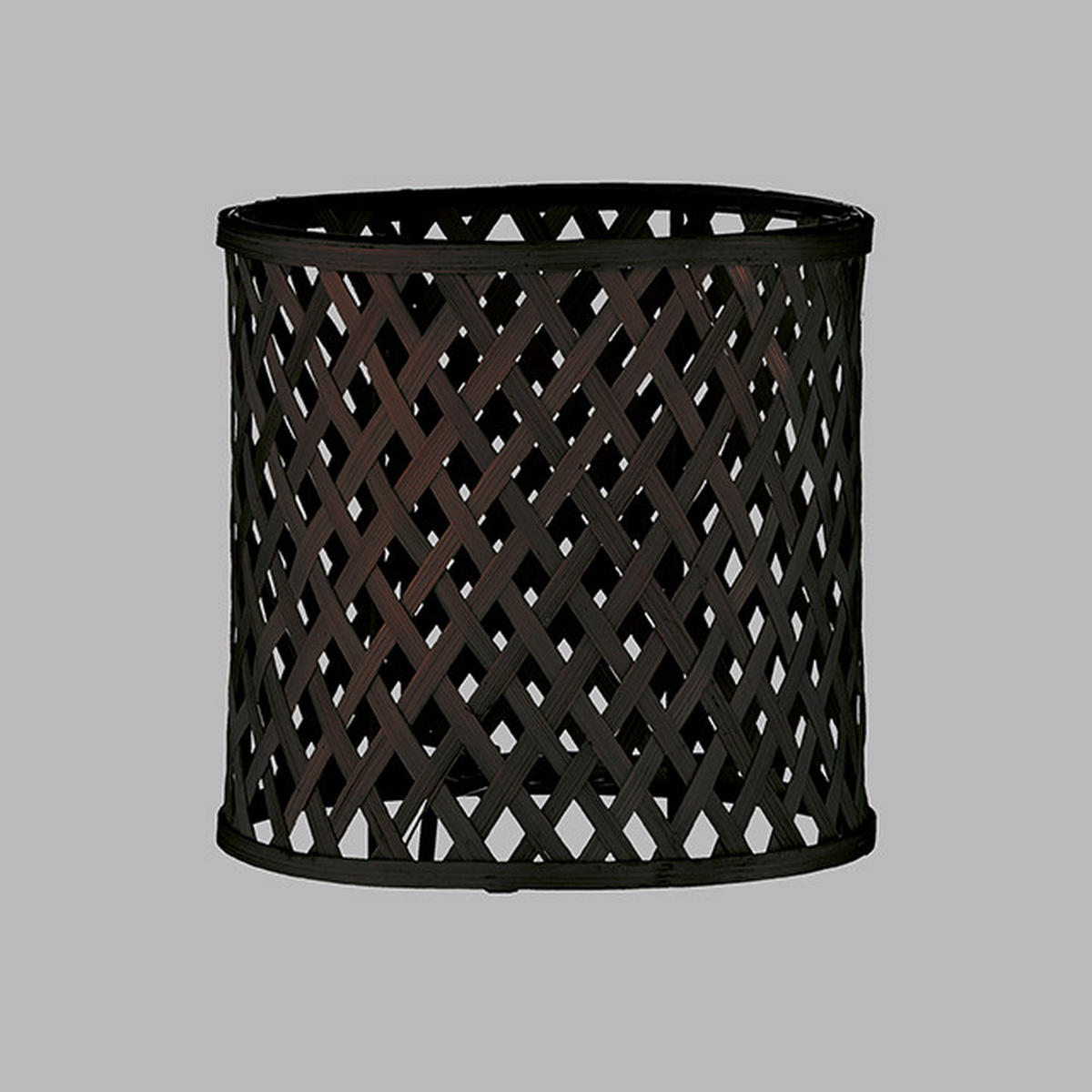 LAMPSKÄRM Modular S 13/13 cm   - svart, Basics, naturmaterial (13/13cm) - Fischer & Honsel