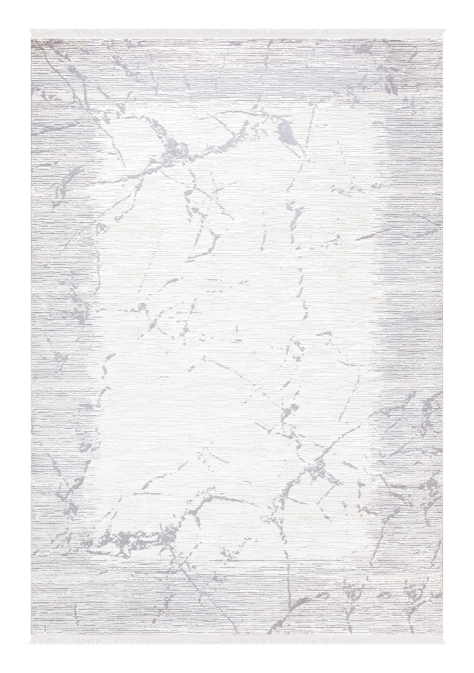 Novel Vintage-Teppich Royal Harmony Weiß, Grau, Creme 80x150 cm