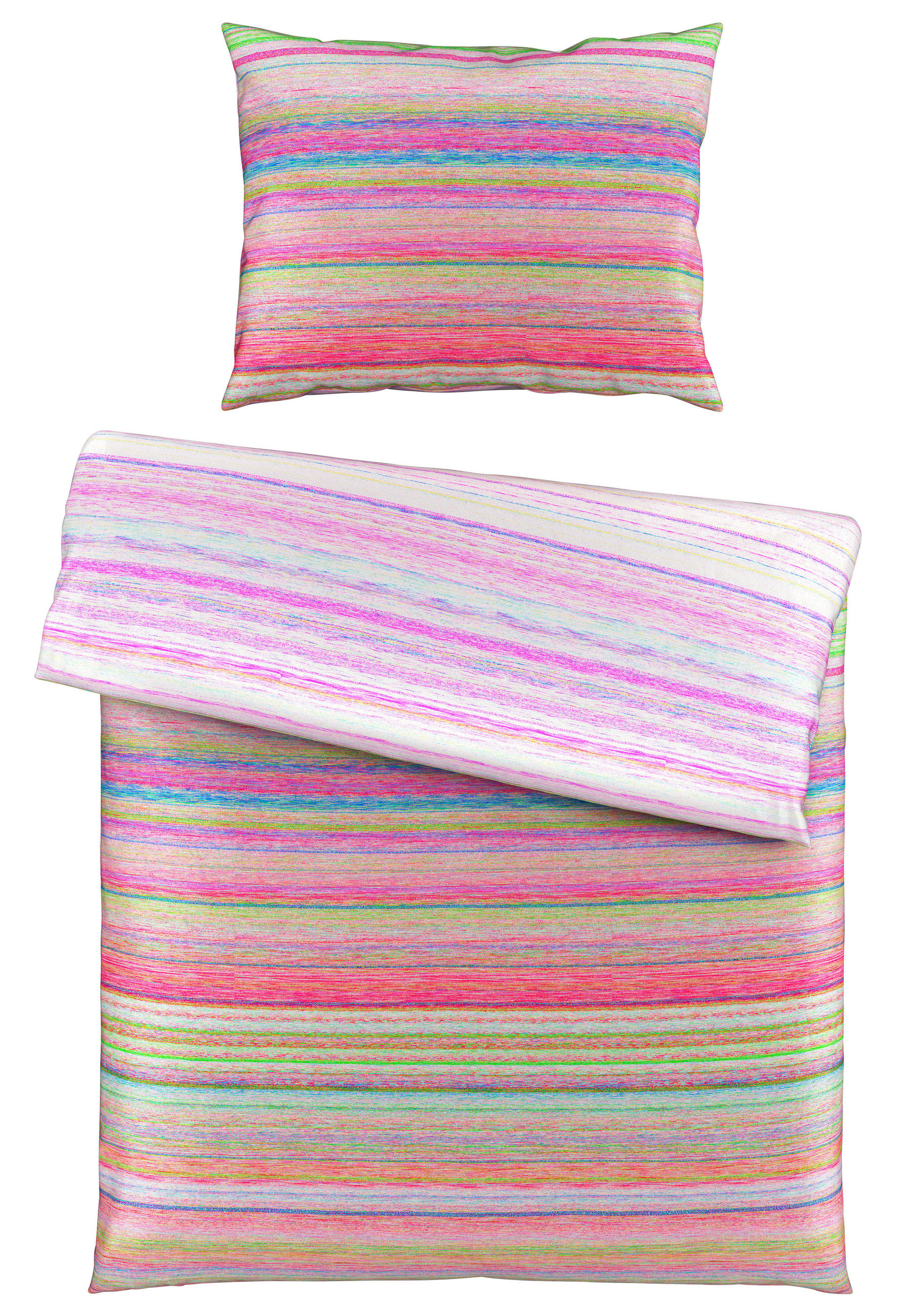 POSTELJINA SUZIE 140/200 cm saten višebojna  - višebojna, Trendi, tekstil (140/200cm) - Esposa