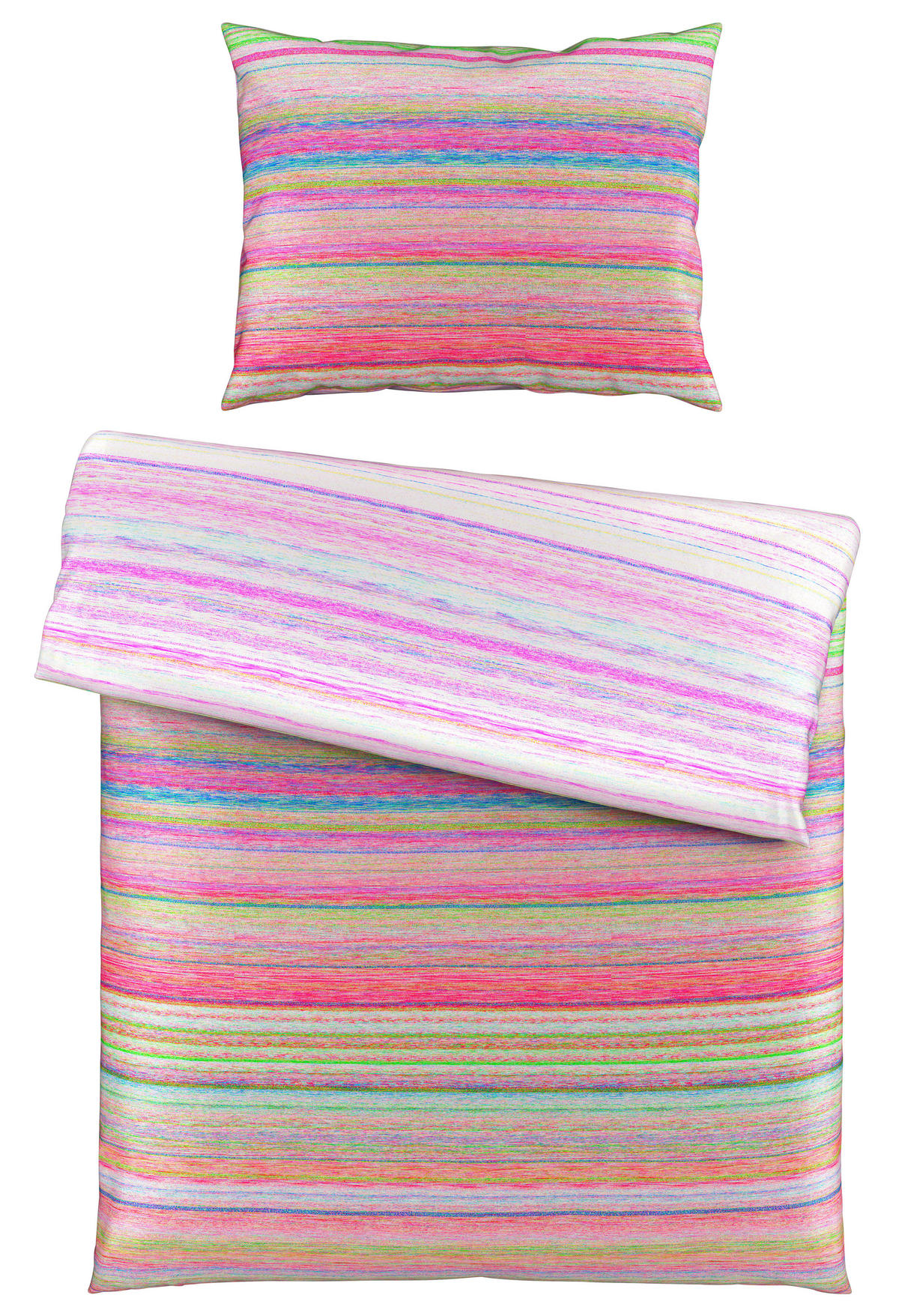 POSTELJINA SUZIE 140/200 cm saten višebojna  - višebojna, Trendi, tekstil (140/200cm) - Esposa