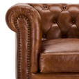 SESSEL in Echtleder Braun  - Braun, LIFESTYLE, Leder (84/79/77cm) - Landscape