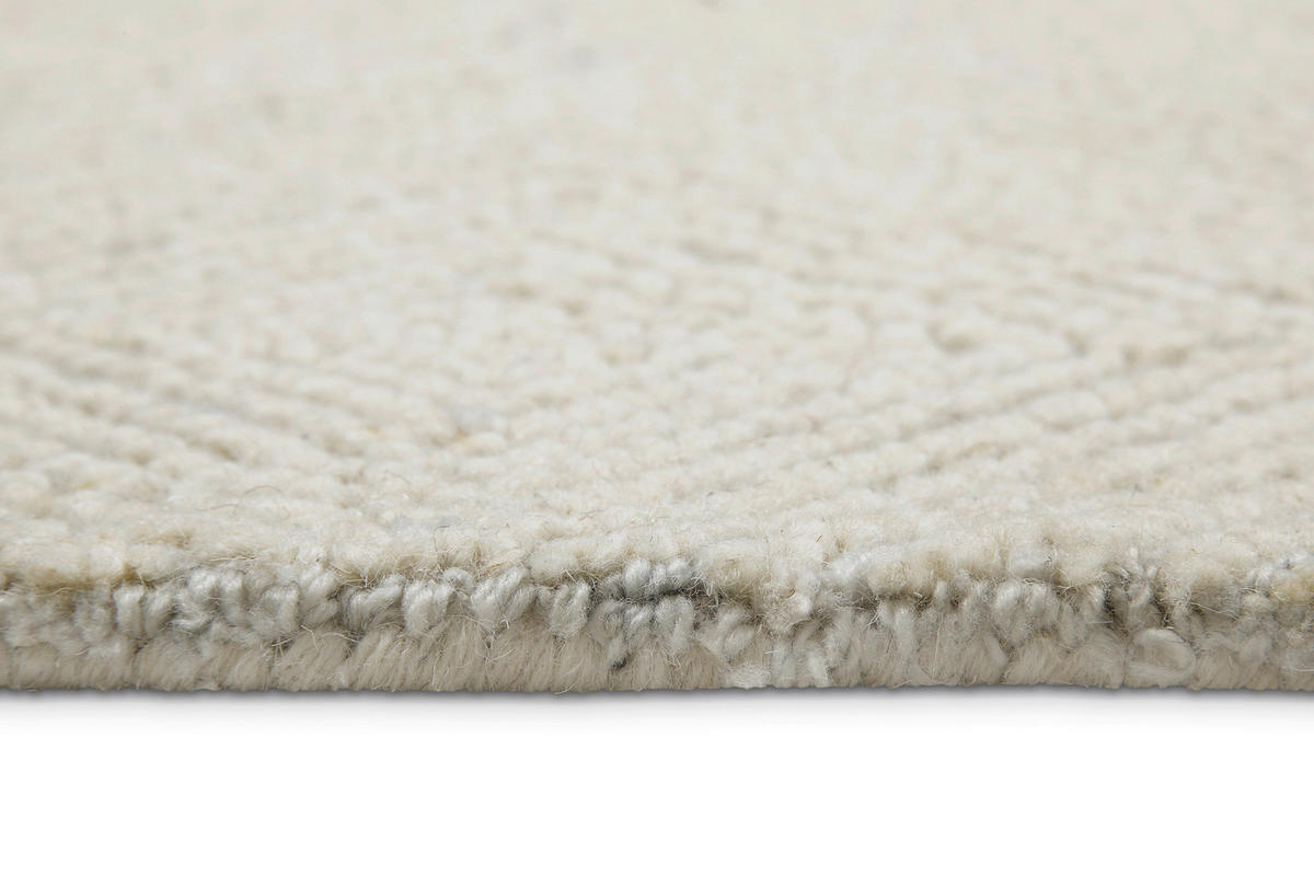 WEBTEPPICH Wohnzimmer 300/400 cm Hamptons Thirtythree Elfenbein rechteckig  - Elfenbein, Design, Textil (300/400cm) - WECON HOME