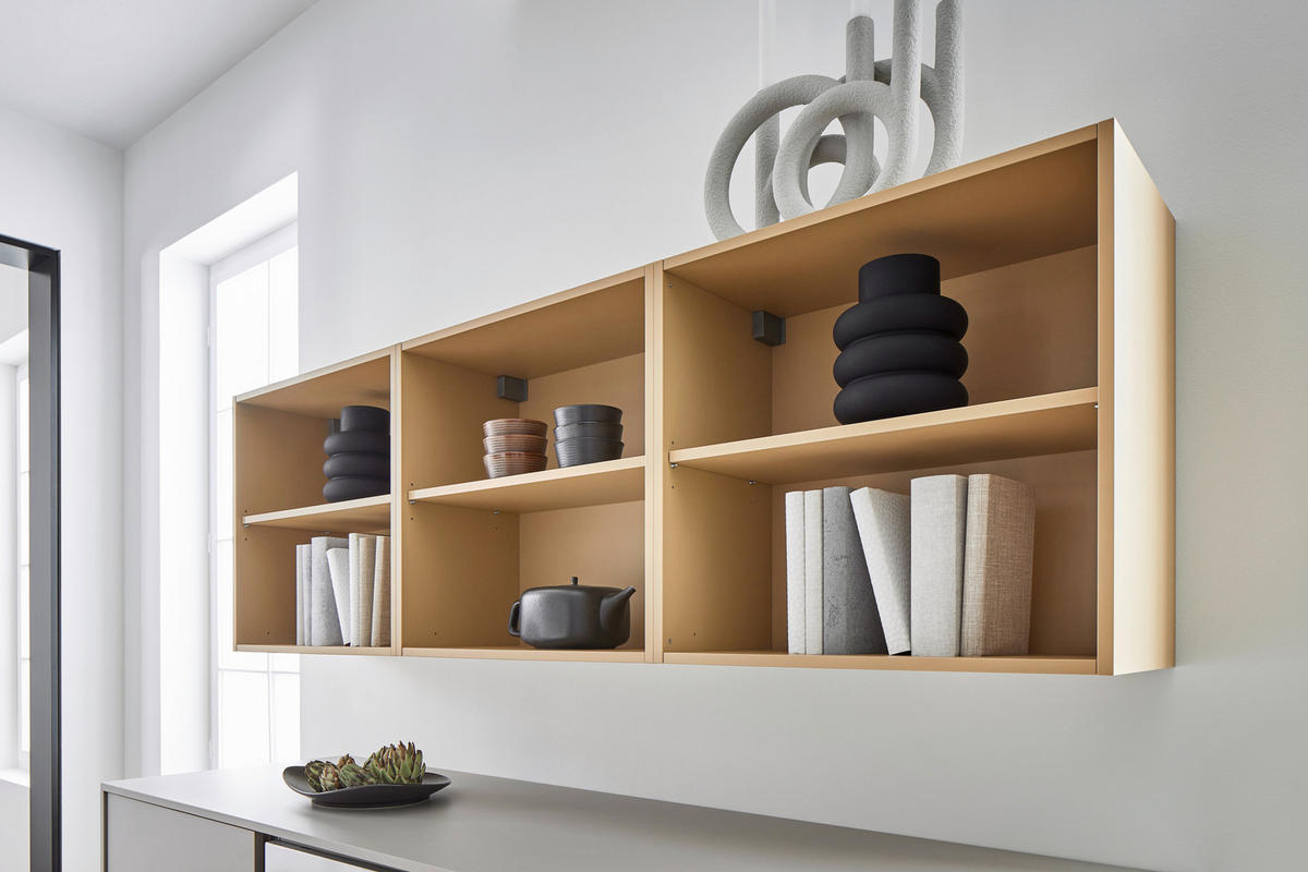 EINBAUKÜCHE   - Karamell, Design, Holzwerkstoff - Xora