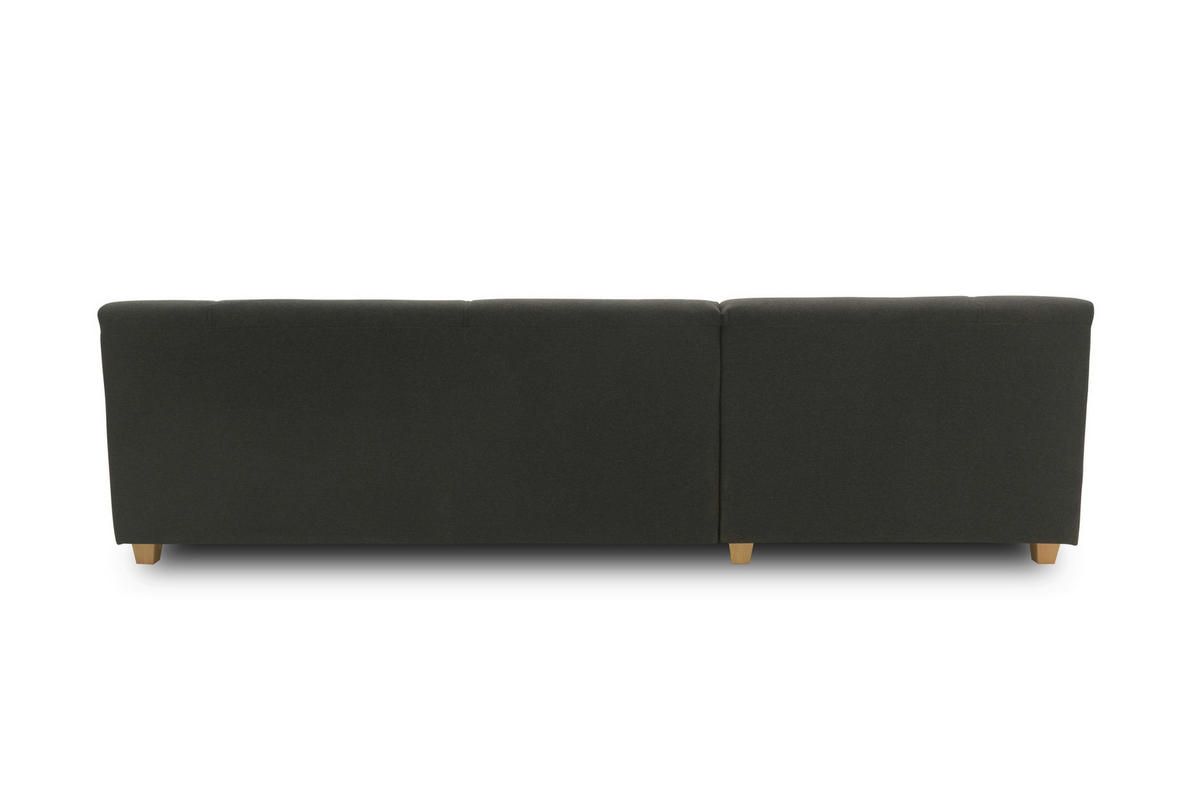 ECKSOFA TINOS Anthrazit Webstoff  - Beige/Anthrazit, Basics, Textil (273/157cm) - MID.YOU