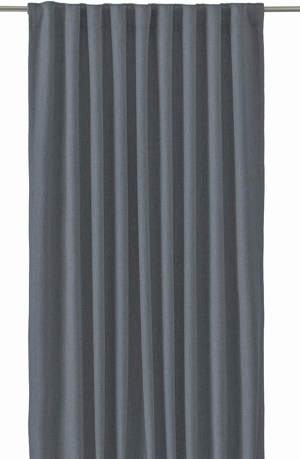 FERTIGVORHANG    140/280 cm 2 Stück  - Dunkelgrau, Basics, Textil (140/280cm) - Svanefors