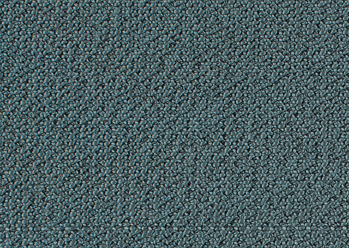 ECKSOFA in Flachgewebe Hellblau  - Anthrazit/Hellblau, Design, Textil/Metall (280/165cm) - Johann Jakob