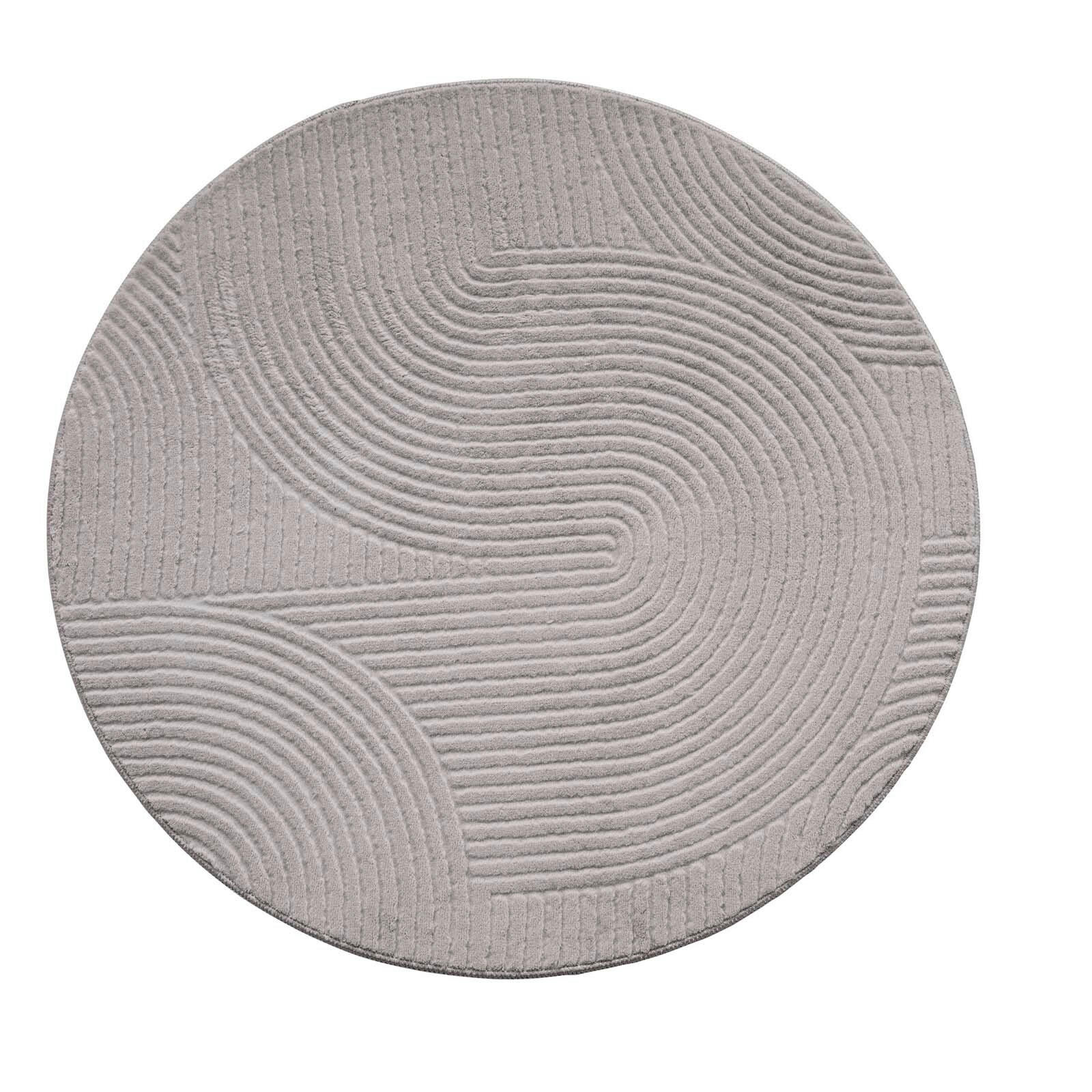 WEBTEPPICH 120 cm Homestyle Grau  - Grau, Design, Textil (120cm) - Novel