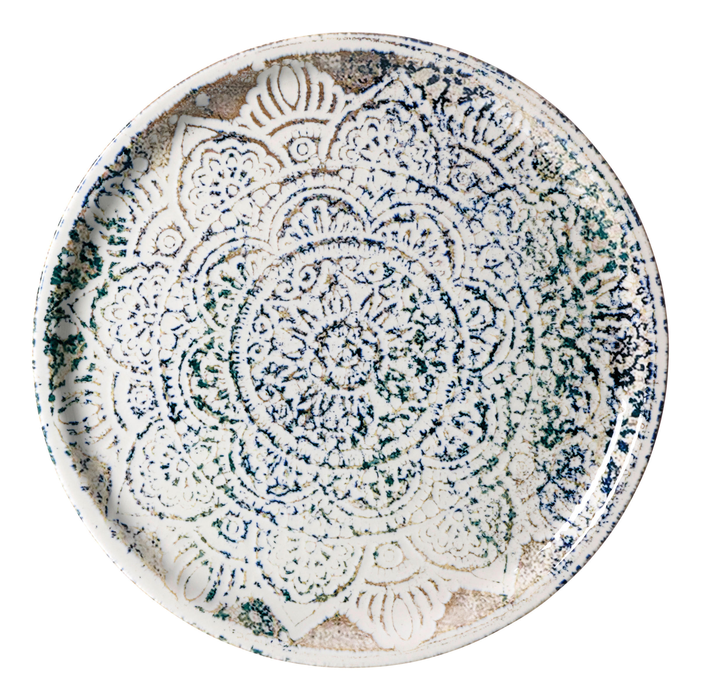 TANJIR ZA PICU  30 cm           - braon/plava, Lajfstajl, keramika (30cm) - Ritzenhoff Breker