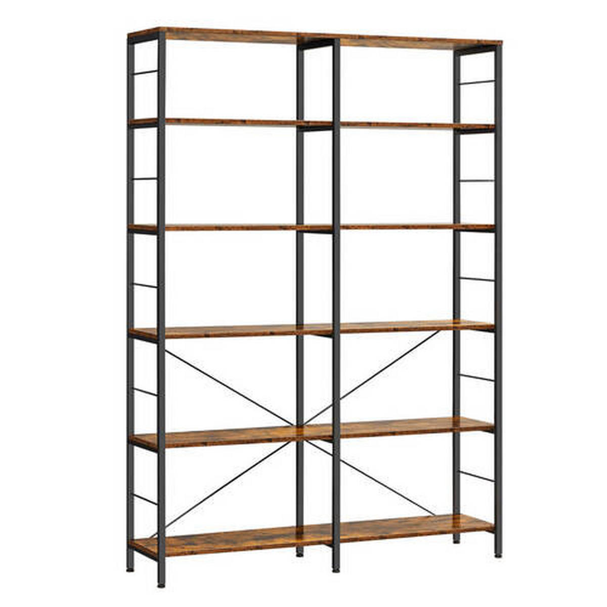 REGAL Braun, Schwarz  - Schwarz/Braun, Trend, Holzwerkstoff (120/172,5/30cm) - Boxxx