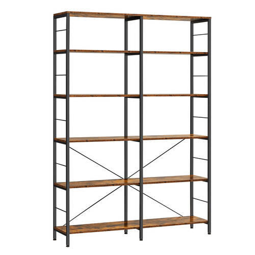 Boxxx REGAL Braun, Schwarz 120cm × 30cm × 173cm