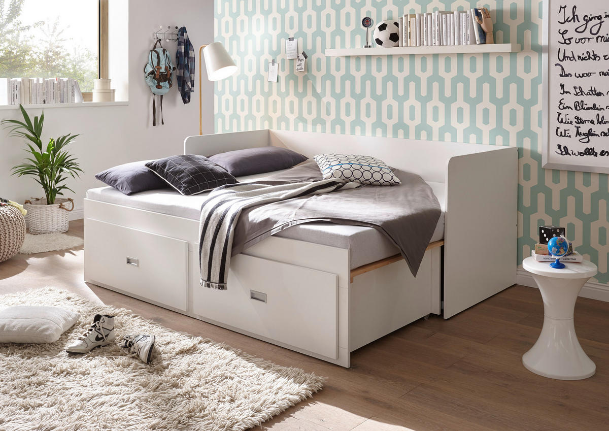 KIHÚZHATÓ ÁGY - feketefenyő, Konventionell (80/200cm) - Carryhome