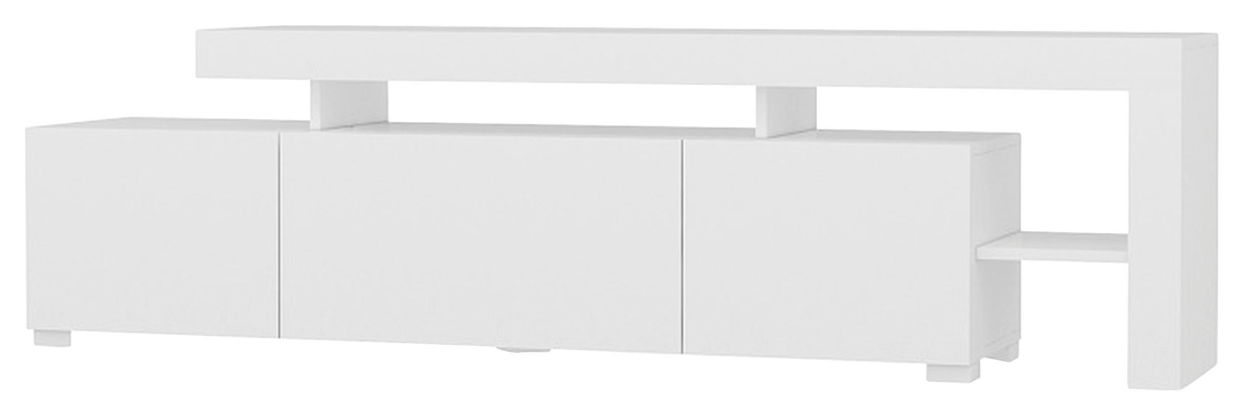 TV-ELEMENT Holzwerkstoff Weiß  - Weiß, MODERN, Holzwerkstoff (192/53/37cm) - MID.YOU