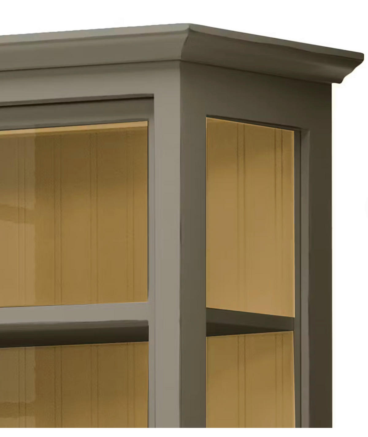 HIGHBOARD UrbanClass  in 190,5/219,5/49 cm  - Creme/Grau, LIFESTYLE, Glas/Holz (190,5/219,5/49cm) - Livetastic
