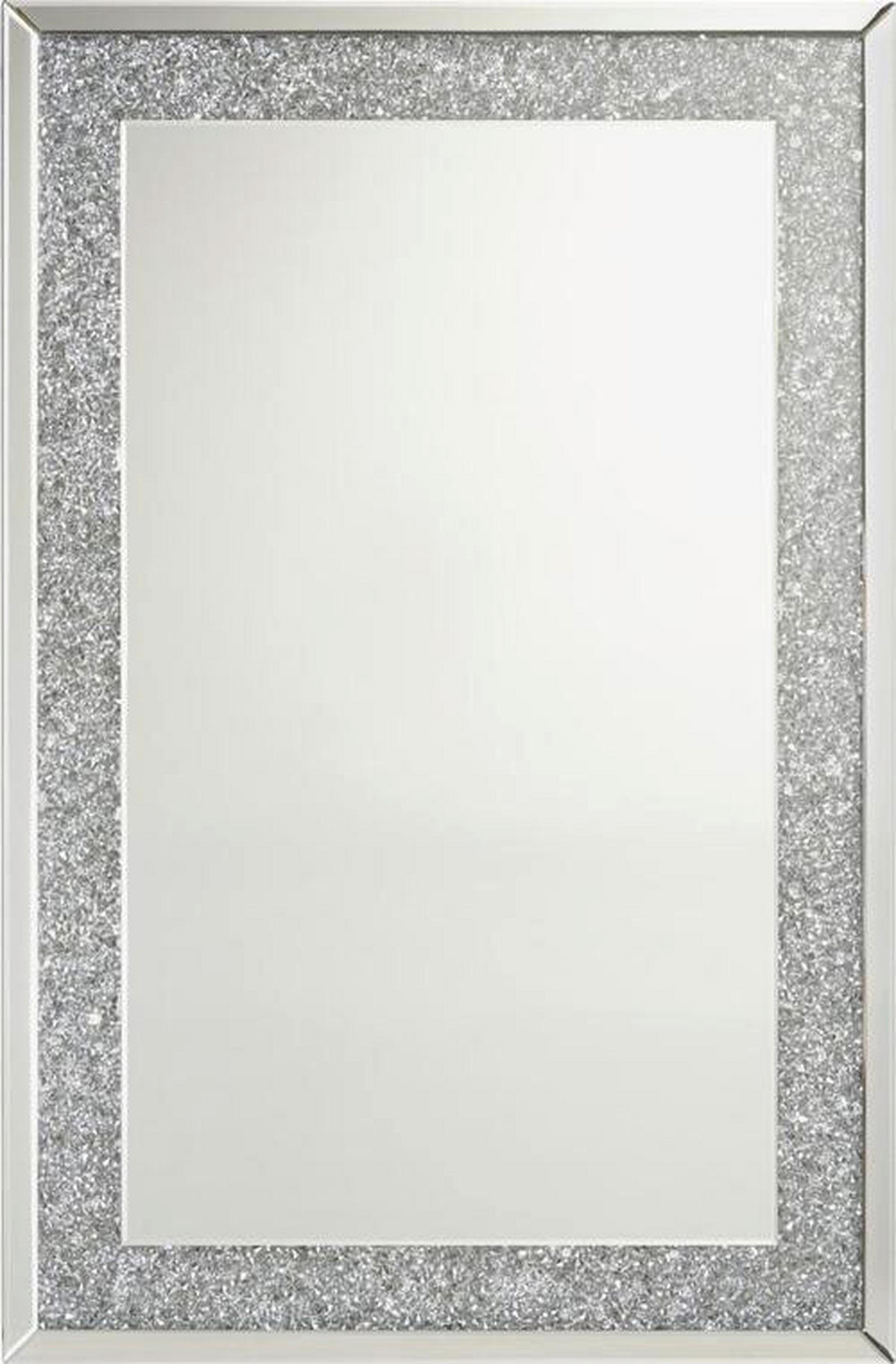 WANDSPIEGEL 80/120/4 cm    - Silberfarben, Design, Glas/Holzwerkstoff (80/120/4cm) - Xora
