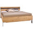 BETT in Eichefarben - Chromfarben/Eichefarben, Natur, Holz/Holzwerkstoff (180/200cm) - Dieter Knoll BETT in Eichefarben - Chromfarben/Eichefarben, Natur, Holz/Holzwerkstoff (180/200cm) - Dieter Knoll