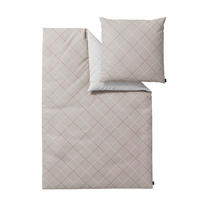 BETTWÄSCHE 2-teilig Flanell, Makosatin 140/200 cm  - Beige, Basics, Textil (140/200cm) - Bugatti