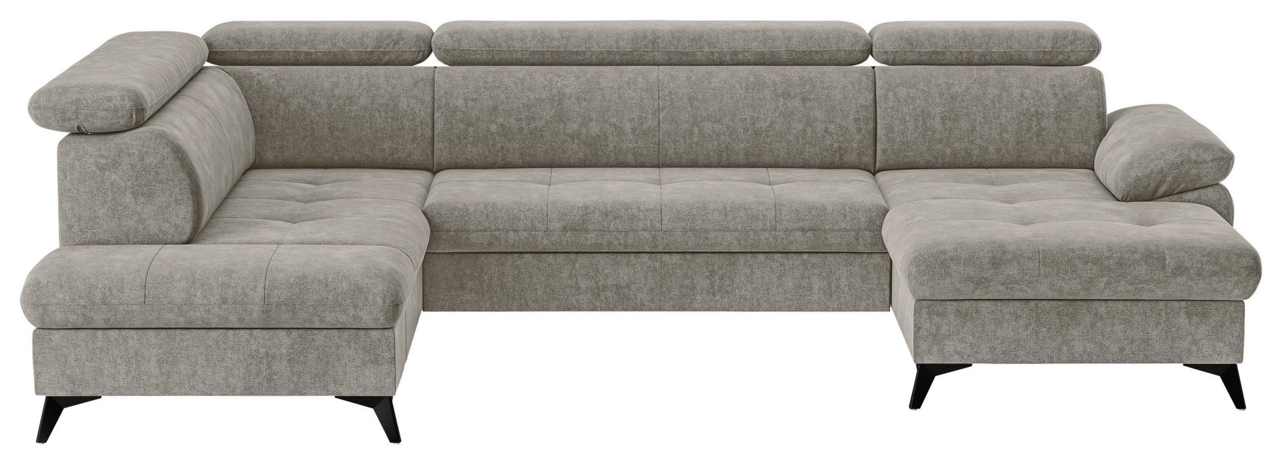 Wohnlandschaft Mit Bettkasten Hudson Schlammfarben