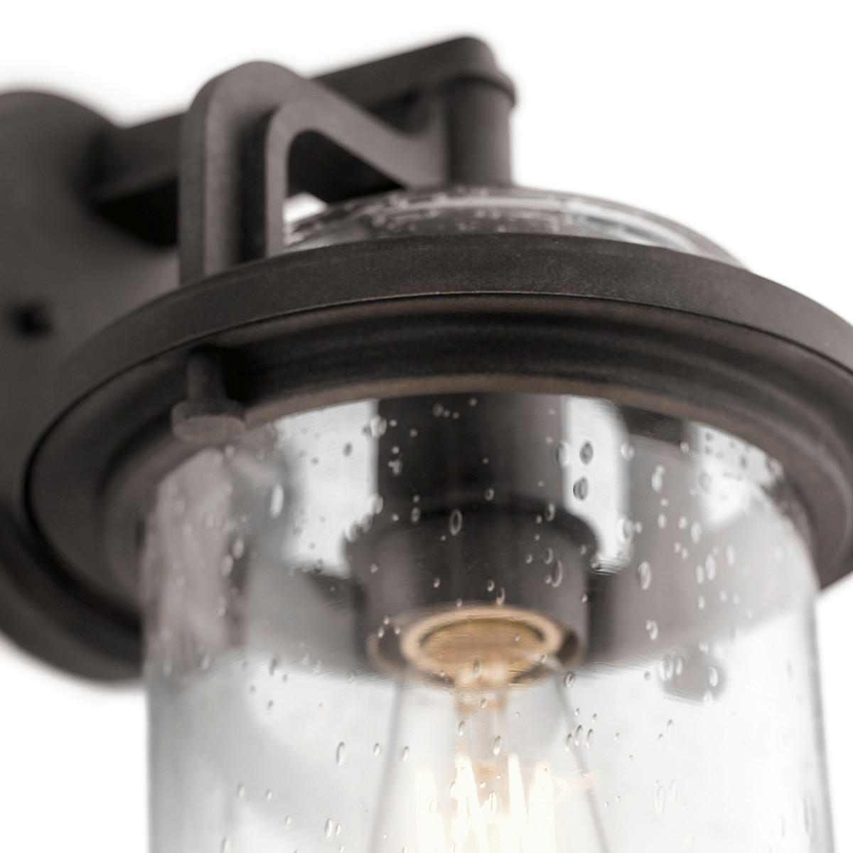 AUSSENWANDLEUCHTE - Zinkfarben, Konventionell, Glas/Metall (20,5/22,5/35,6cm) - Elstead Lighting