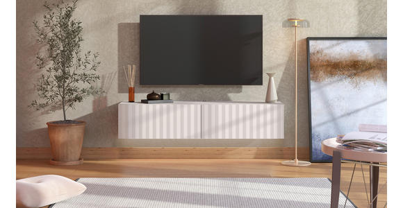 HÄNGELOWBOARD Weiß  - Weiß, Basics, Holzwerkstoff (154/32/42cm) - Carryhome