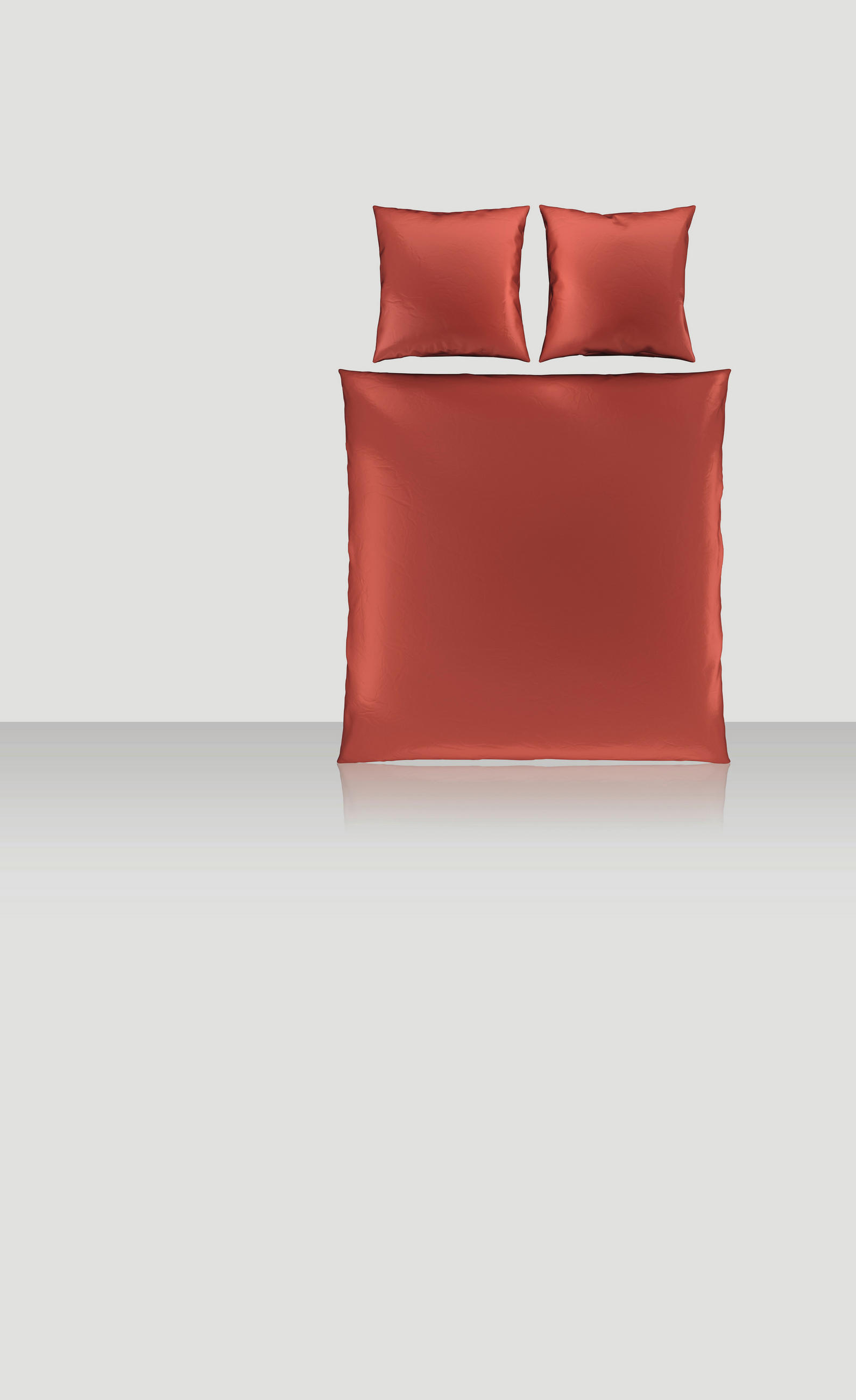 Thumbnail - Novel Bettwäsche Segesta, Terracotta, Textil, Abstraktes, 200x200 cm, schadstoffgeprüft, pflegeleicht, Schlaftextilien, ...