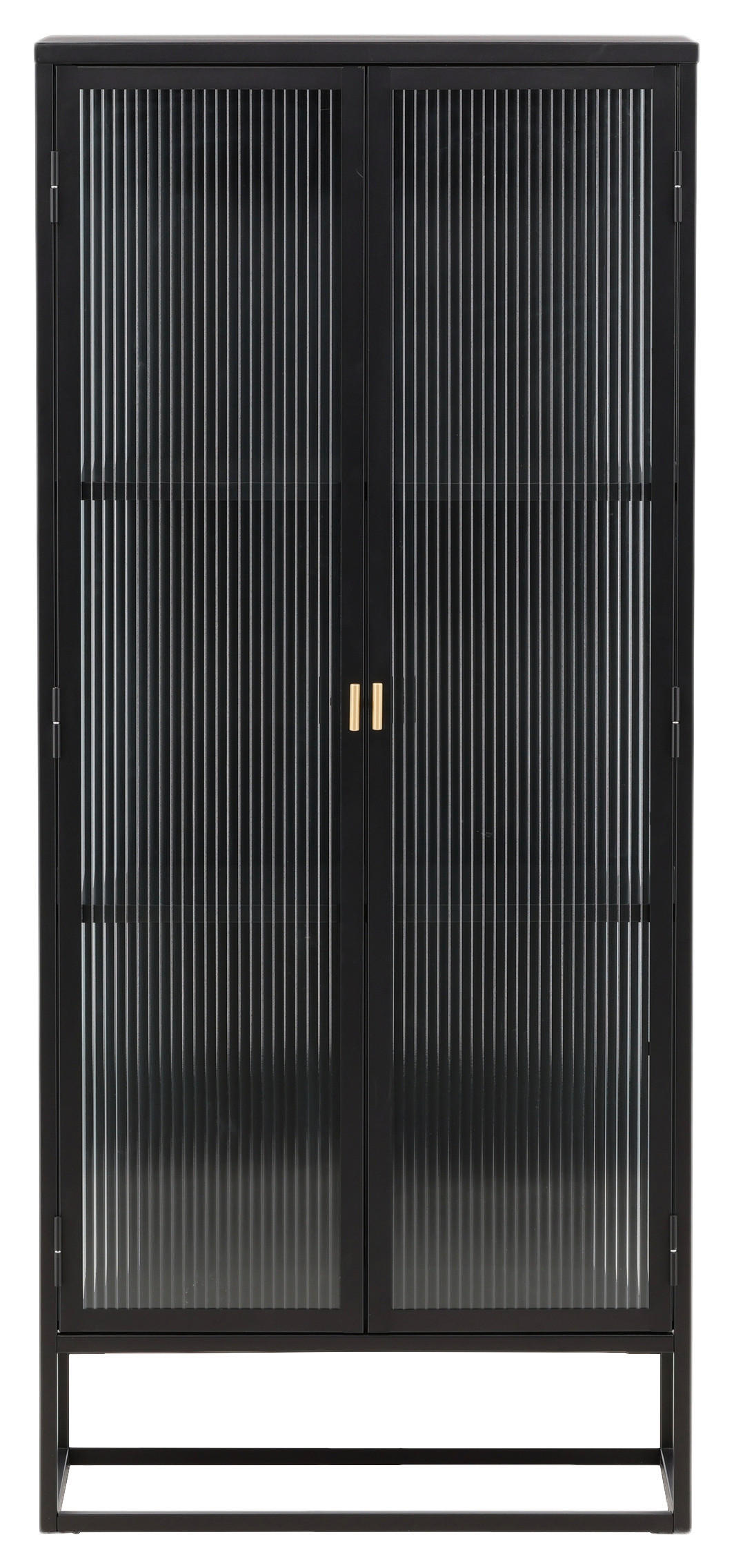 HIGHBOARD  in 70/160/40 cm  - Schwarz, Design, Glas/Metall (70/160/40cm) - Livetastic