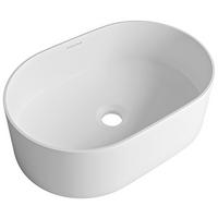 WASCHBECKEN 45/14/30 cm  - Weiß, Basics, Stein (45/14/30cm) - Dieter Knoll