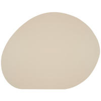 PRESTIERANIE, polyvinylchlorid (PVC),  - béžová, Basics, textil (45/35/0,18cm) - Ambia Home