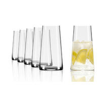 GLÄSERSET Power 6-teilig  - Klar, Design, Glas (458ml) - Stölzle