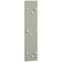 GARDEROBENPANEEL  in 24,5/109/2,6 cm  - Salbeigrün, Design, Holzwerkstoff (24,5/109/2,6cm) - MID.YOU